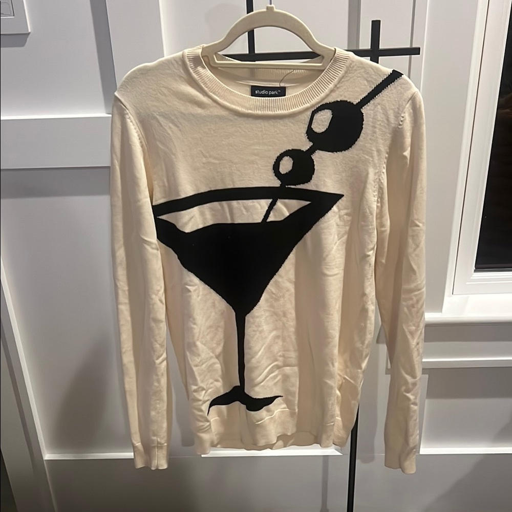 Studio Park Soft Cream Martini Knitwear